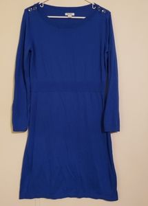 EUC OLD NAVY BLUE TANGO SWEATER DRESS SZ MEDIUM